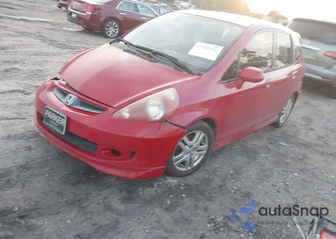 2008 Honda Fit Sport z USA, uszkodzony, nr VIN JHMGD386X8S067331
